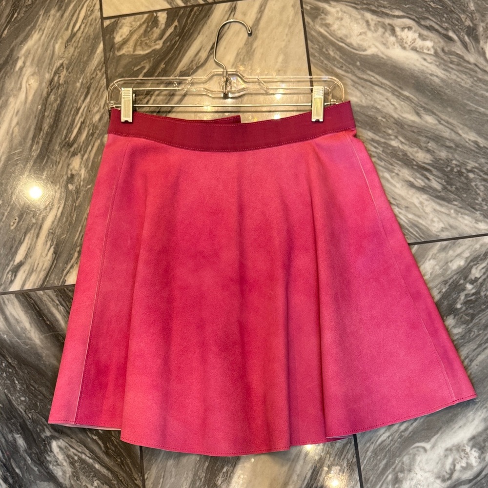 3.1 Phillip Lim Vibrant Pink A-Line Skirt